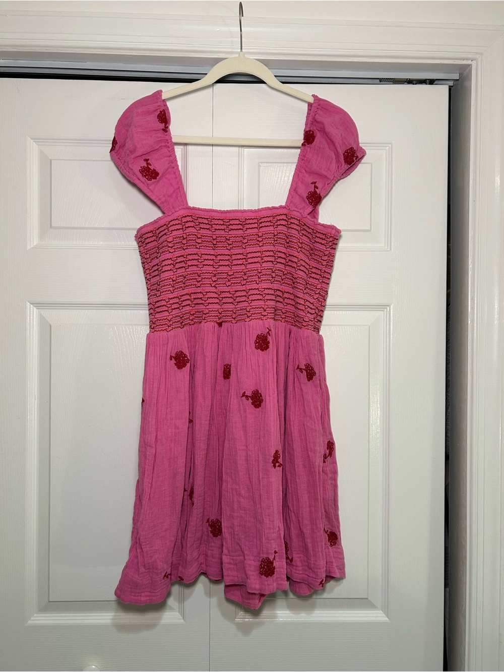 Tory Embroidered Mini Dress
